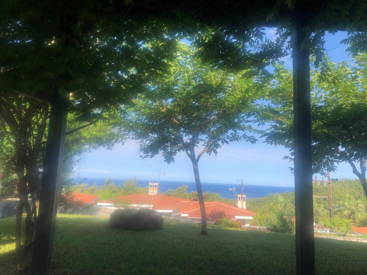 Bright & Spacious Seaview Villa Siviri Buitenkant foto