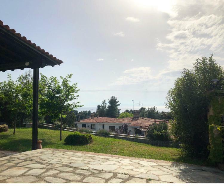 Bright & Spacious Seaview Villa Siviri Buitenkant foto